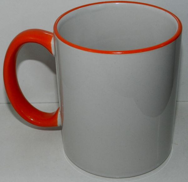 Caneca Colorida Laranja